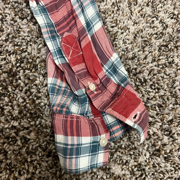 Aeropostale women’s plaid flannel - Picture 5 of 5
